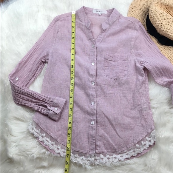 Eden & Olivia Light Pink Shirts - Picture 2 of 5